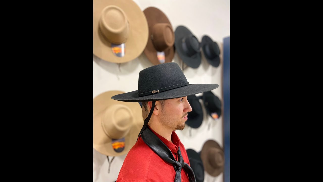 Chapéu Cury Toro Paso Modelo III Aba 10 Preto