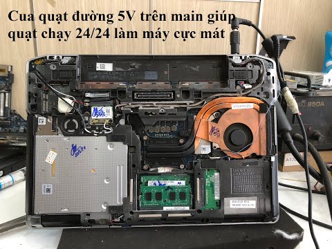 Hướng dẫn Sửa và Câu quạt Laptop chạy mát máy hơn|How to Change Laptop Fan Speed