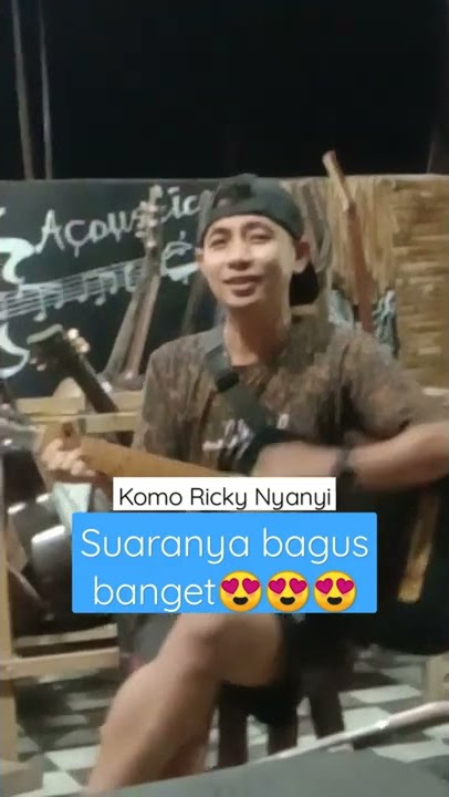 Ricky Komo Kw Nyanyi Suaranya bagus banget!!99% Mirip banget😳
