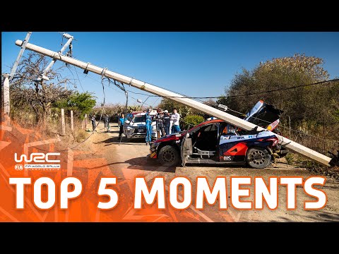 Top 5 Moments | WRC Guanajuato Rally México 2023