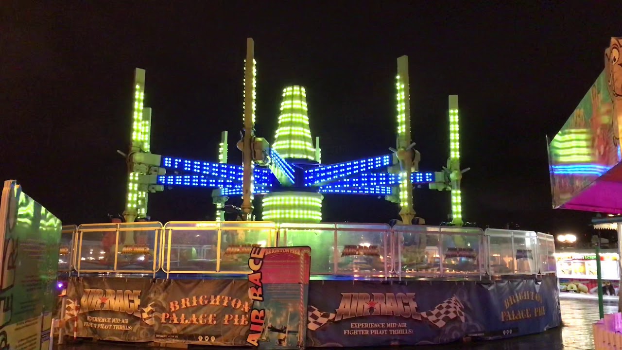 Free stock footage Air Race ride, Brighton pier YouTube