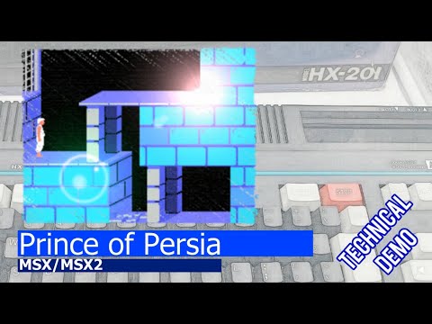 MSX/MSX2 -=Prince of Persia=- technical demo - YouTube