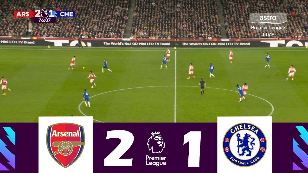 🔴[ライブ] アーセナル vs. チェルシー | プレミアリーグ 2025/26 | 本日の試合ライブ！