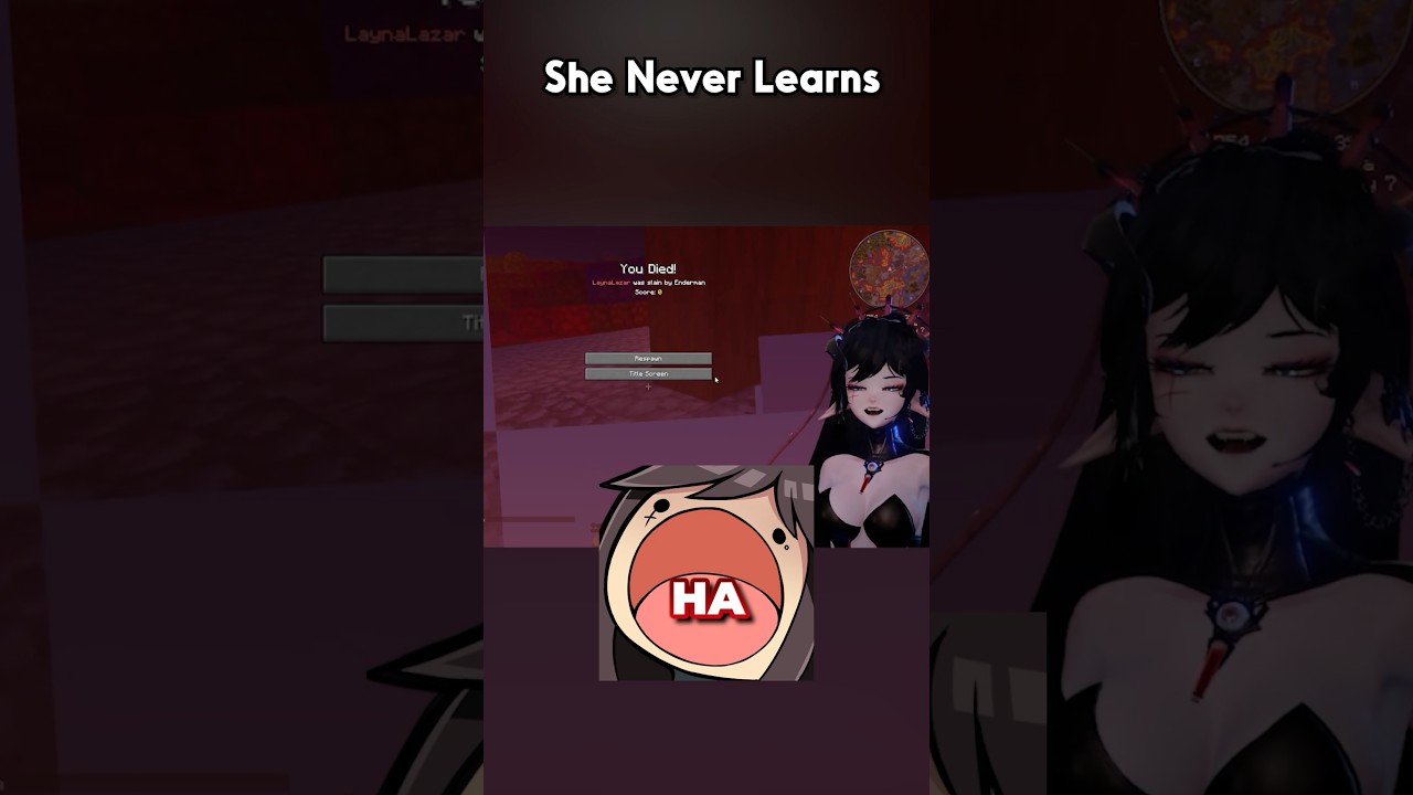 Layna is a pro minecrafter, trust