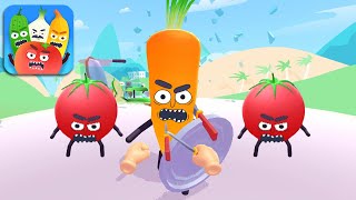 HIT TOMATO 3D - Walkthrough Gameplay Part 4 - ALL LEVELS 56-65 (iOS Android) screenshot 2