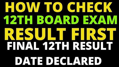 12th Board Exam Result Sab Se Phele Kaise Check Kare HSC Board Exam Result2021-2022|Board Exam 2022