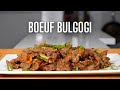 Le boeuf grill coren  bulgogi  k food is love