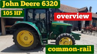 John Deere 6320 top allround tractor overview with ENG sub