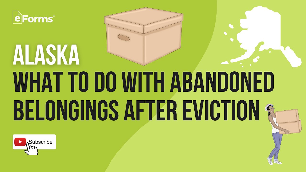 Alaska: What to Do With Abandoned Belongings After Eviction