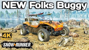 New Folks Buggy In SnowRunner Season 15 #snowrunner #truck #4k