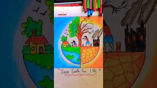 Save earth youtubeshorts artpaintingsan tiktok viral youtube video instagram