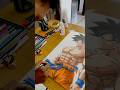 Drawing Goku Dragon Ball Z Art Goku Youtubevideo Youtubeshorts Drawing Coloring Subscribers 