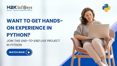 Mastering Python: Comprehensive Training at H2KInfosys