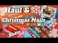 Small Haul + Christmas Nails Inspired by @Chedda83 ✨Temu✨Shein 🎁#nailhaul #nailart #christmasnails