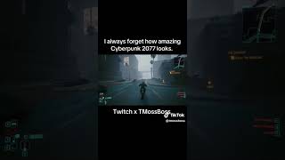 I ALWAYS FORGET HOW AMAZING CYBERPUNK 2077 LOOKS!!