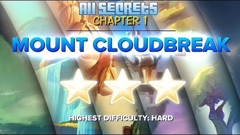 Chapter 1 "Mount Cloudbreak" all secrets 100% complete - Skylanders Swap Force (short video)