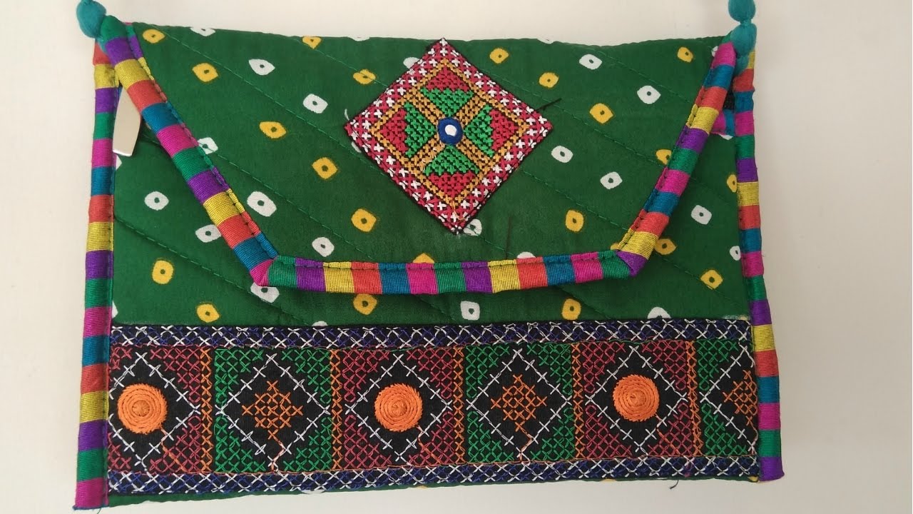 किसी भी कपडे से बनाए सिर्फ 5 मिनट में एकबार जरूर देखें / How to make side bag sewing tutorial