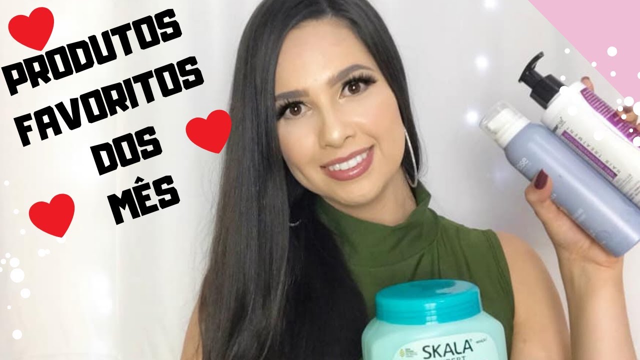 PRODUTOS FAVORITOS DO MÊS DE AGOSTO - YouTube