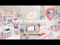 aesthetic desk makeover 🍭 | korean, pinterest & kpop inspired + shopee haul (philippines) 2021