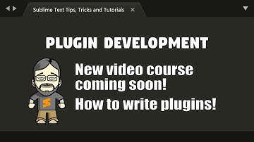 [STP06] New video course on plugin development
