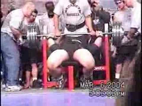 Shawn Lattimer 390kg/860lb benchpress @ SHW