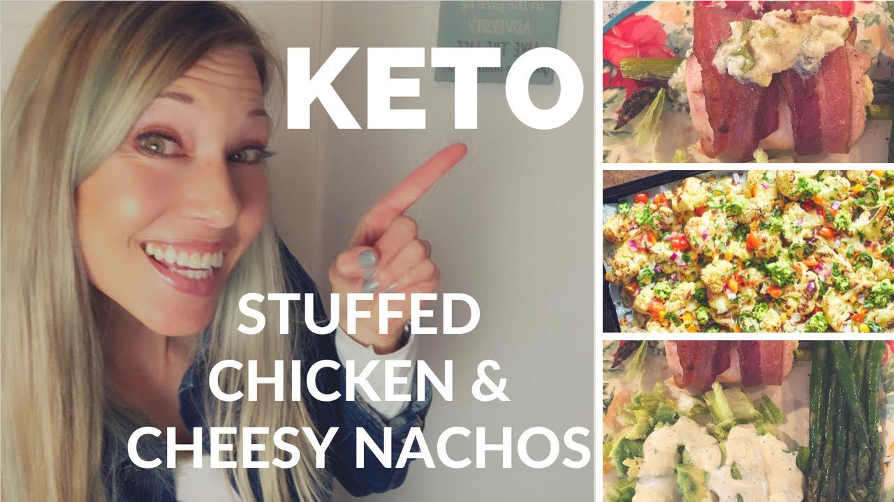 Keto Stuff Chicken Recipe - YouTube