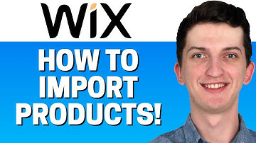 How To Import Products In Wix