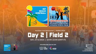 Day 2 - Field 2 | IKF World Beach Korfball Championship 2024