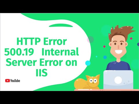 HTTP Error 500.19   Internal Server Error on IIS