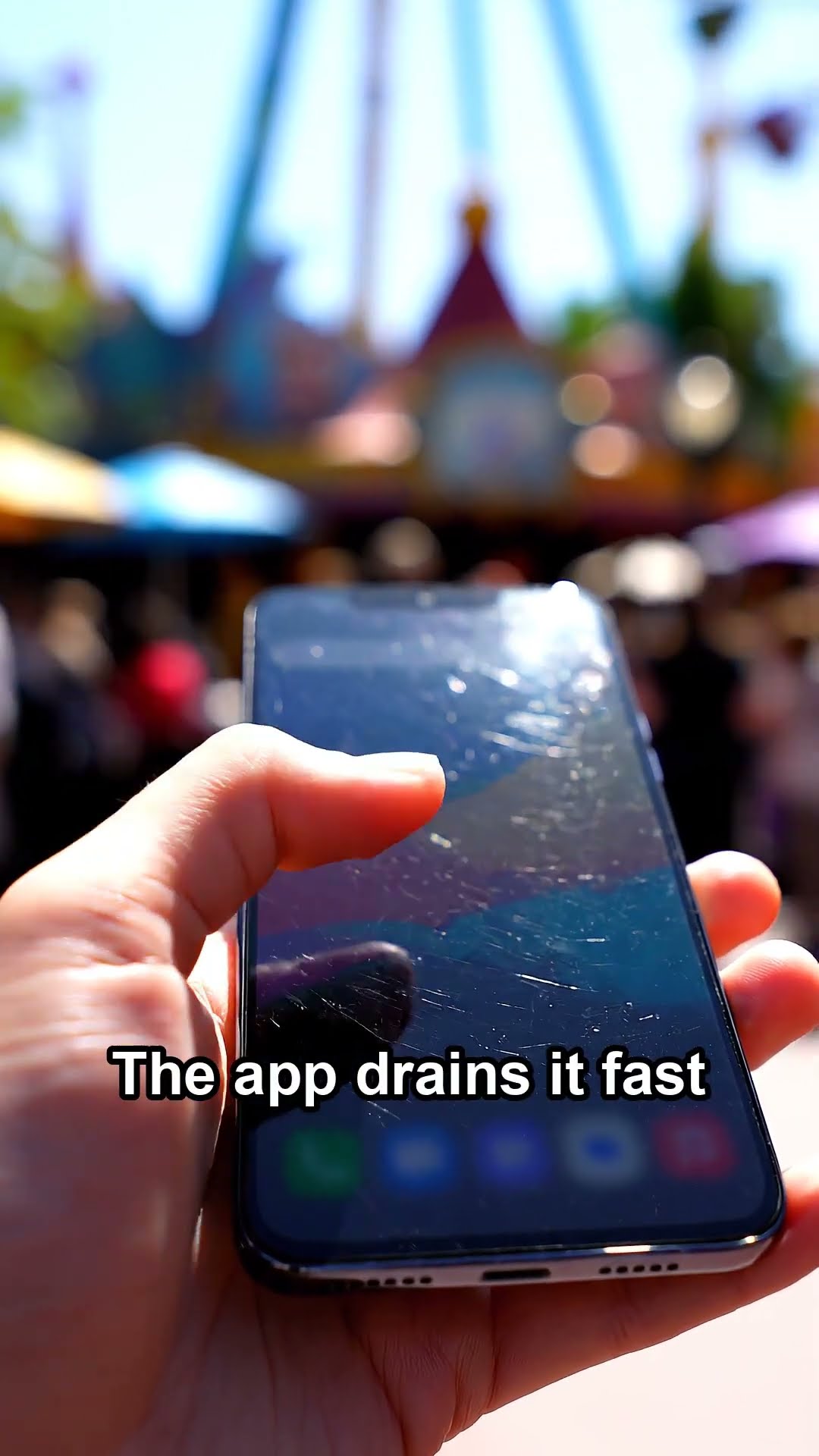 Don't go to Disney with a dead phone