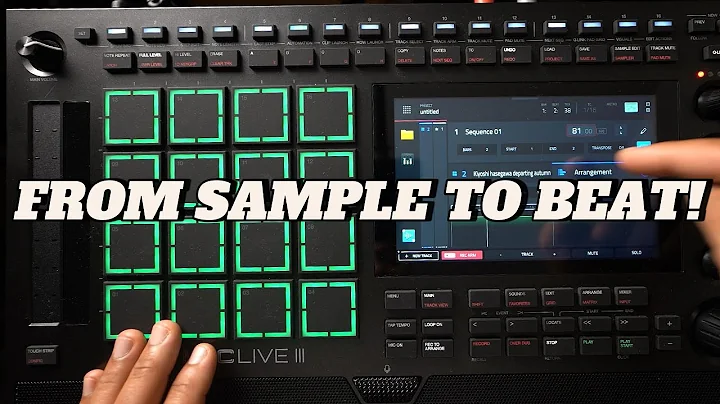 MPC Live 3 Mini Sampling Masterclass – Making a Sample Beat From Scratch