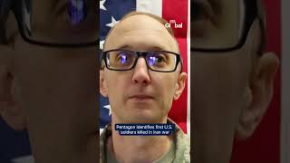 US  military identifies four American soldiers killed in early days of war with Iran | #shorts