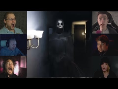 "Реакции Летсплейщиков" на  Нападение Существа из Visage