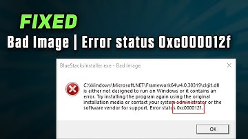 How To Fix Bad Image Error 0xc000012f On Windows 10 & 11