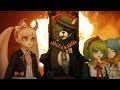 {no one comeing to save us were doom} 😭  danganronpa dispair girls ep10