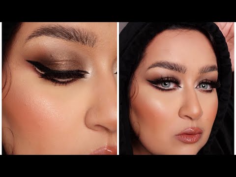 Soft brown smokey eyes makeup / ميكب عيون بنى ناعم (سموكى) خطوة بخطوة| EVA EMAD |