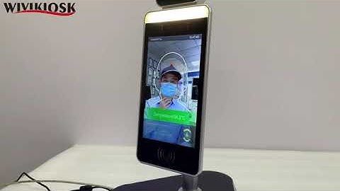 Face recognition measurement tool human body temperature scan detection monitoring with system