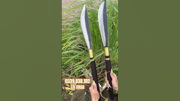 Dao mèo đi rừng cán mun