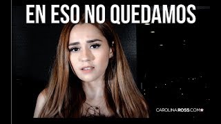 En eso no quedamos - Banda Los Sebastianes (Carolina Ross cover) chords