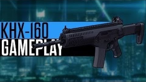 Ghost in The Shell First Assault | KHX-160 (ARX-160) Gameplay