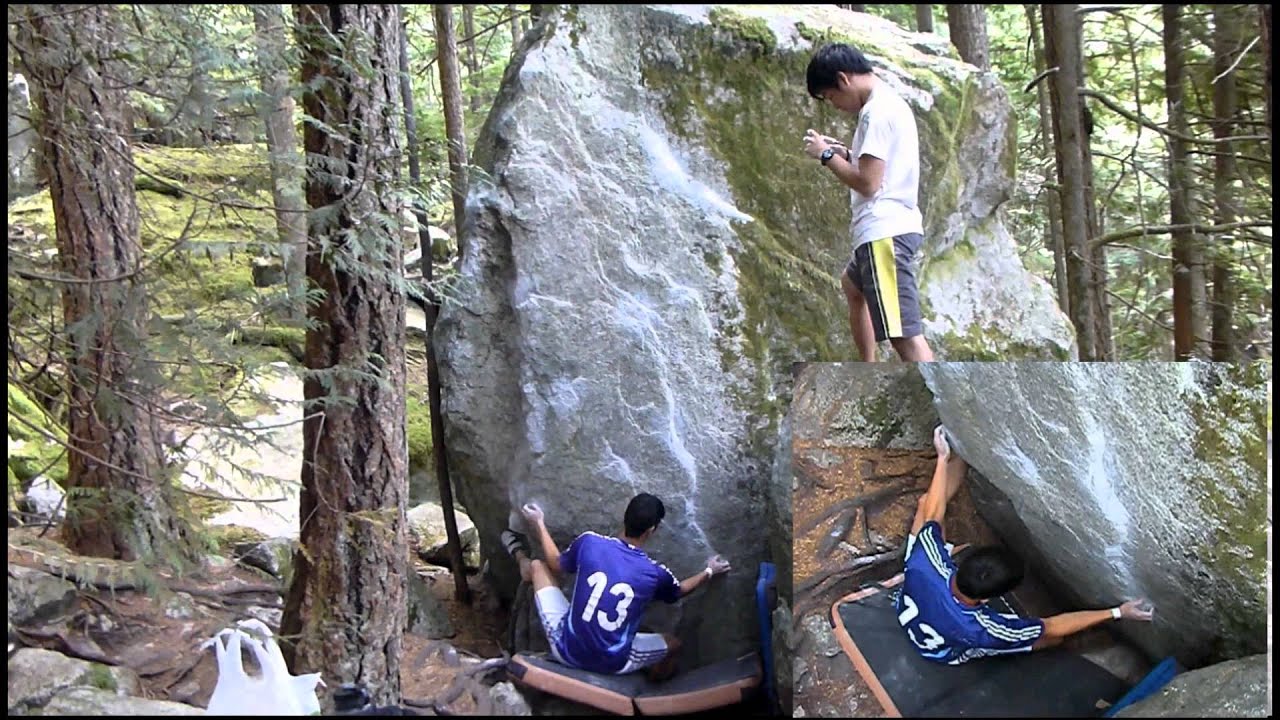 2012 Summer Squamish Bouldering Tour YouTube