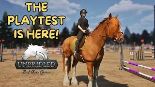 The PLAYTEST is out! || Unbridled That Horse Game