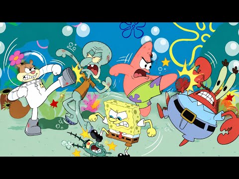 A MURDER SCENE IS ABOUT TO ERUPT AT THE KRUSTY KRAB!😱