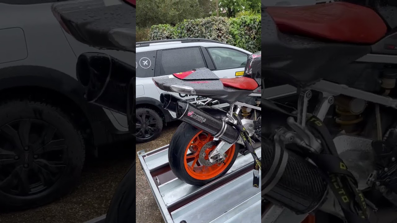 Aprilia RSV1000R - two brothers exhaust sound check