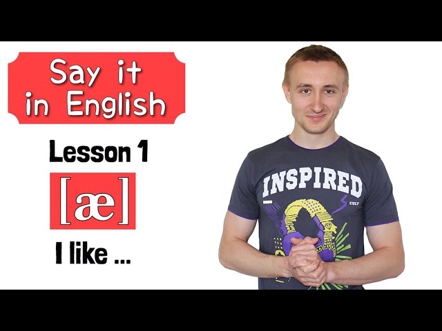 Say it in English # 1. Звук [æ]. Строим предложения: I like ...