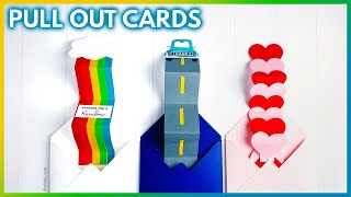 DIY Pull Out Cards and Envelopes