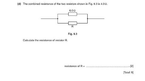 2015 Nov P3 V2 Q09 d (IGCSE Physics CIE 0625)