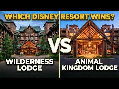 Wilderness Lodge vs Animal Kingdom Lodge - What You Need to Know Before Booking thumbnail