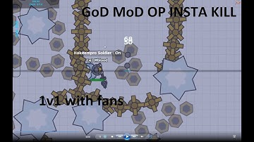 Moomoo.io | GoD MoD 1v1 with fans |