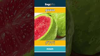 🇬🇧🇯🇵 guava - グアバ : learn English : 英語を学ぼう